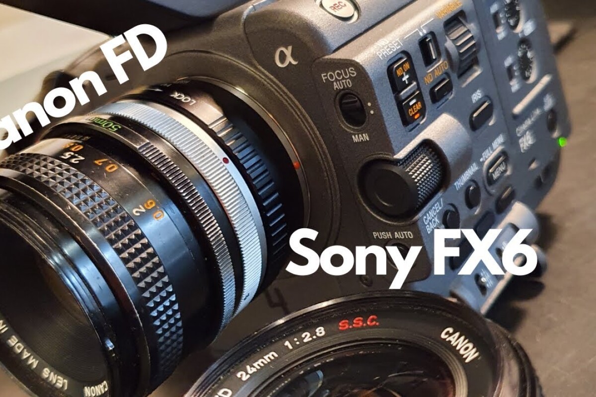 Location pack sony FX6 / Canon NFD - Lightyshare