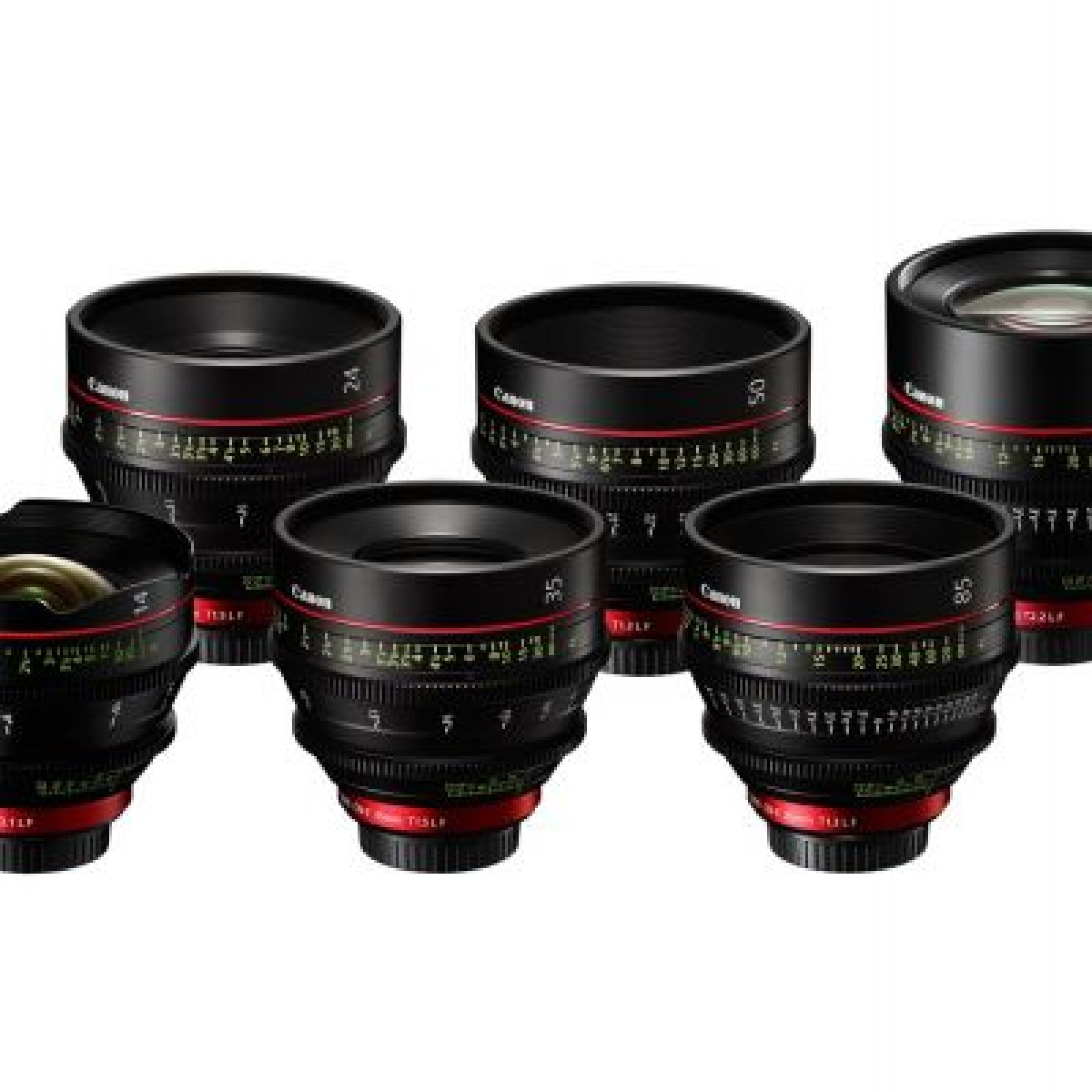 Série de 6 optiques cinéma Canon CN-E - 14 / 24 / 35 / 50 / 85 / 135 mm - Photo 3 sur 5