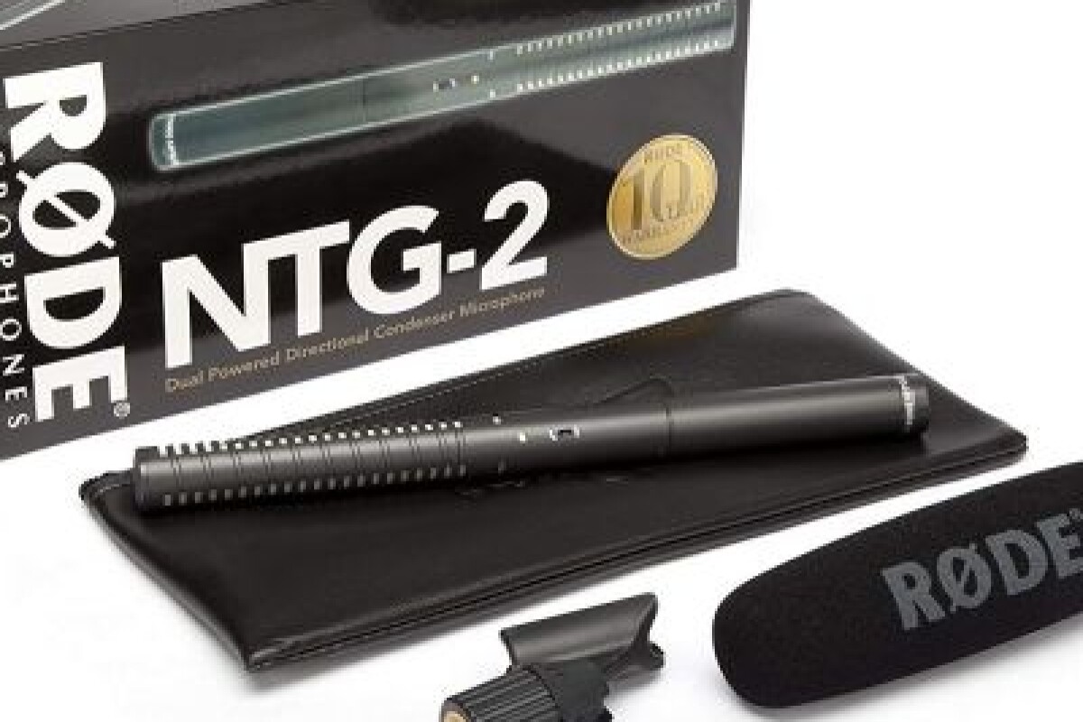 Location Rode NTG2 + cable XLR + perche Rode - Lightyshare