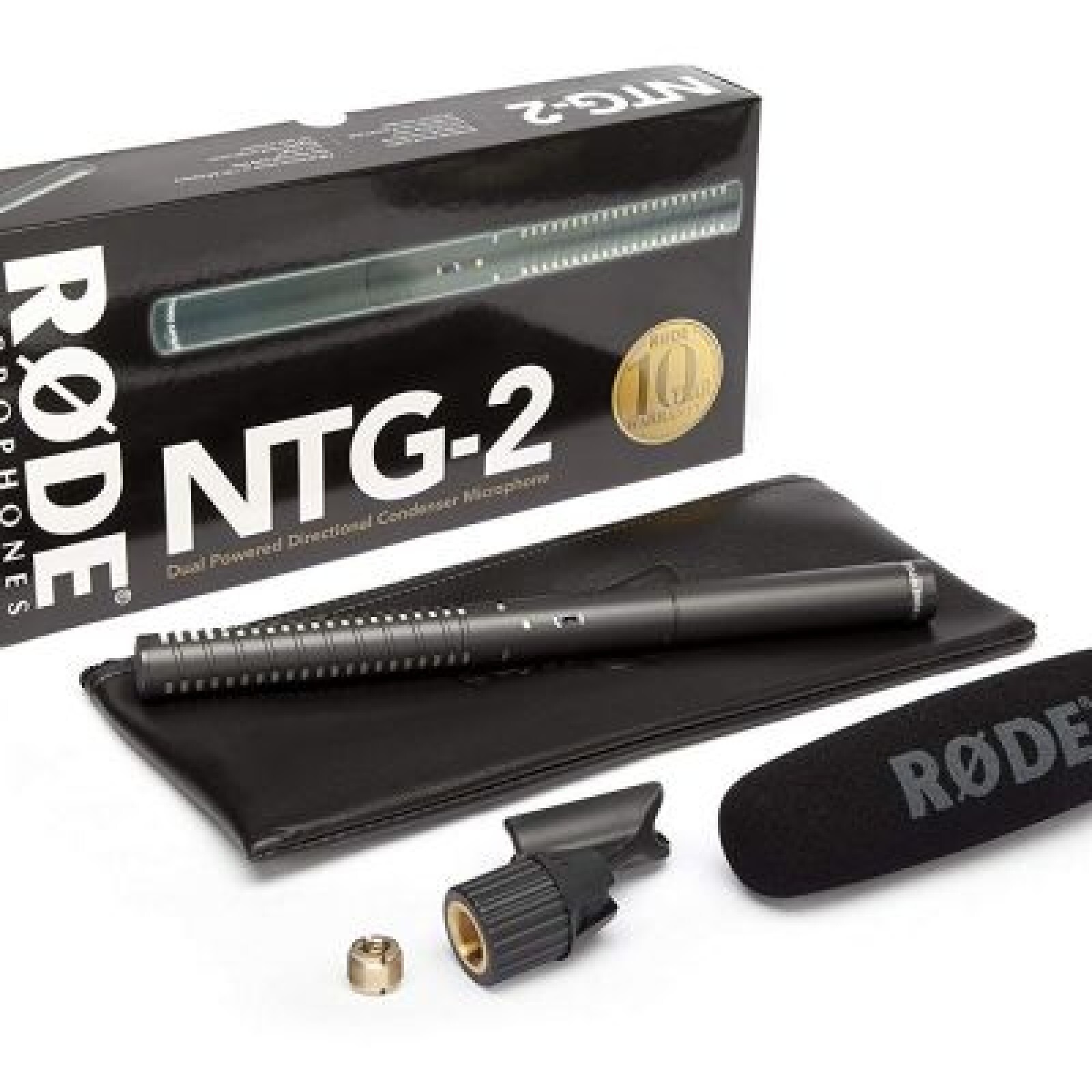 Rode NTG2 + cable XLR + perche Rode - Photo 1 sur 3