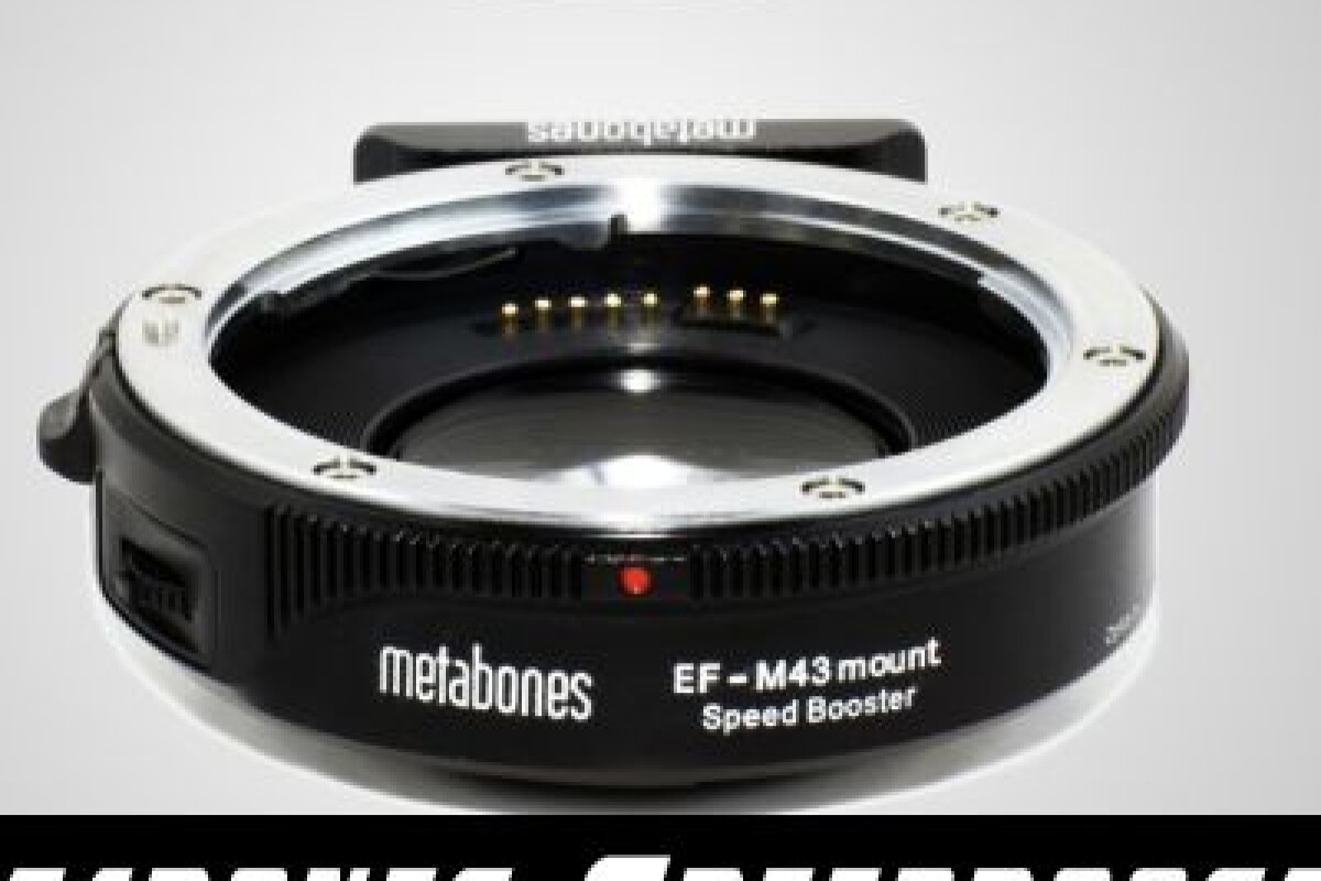 Location Metabones  Micro 4/3 Speed Booster  0.71x  vers monture Canon EF - Lightyshare