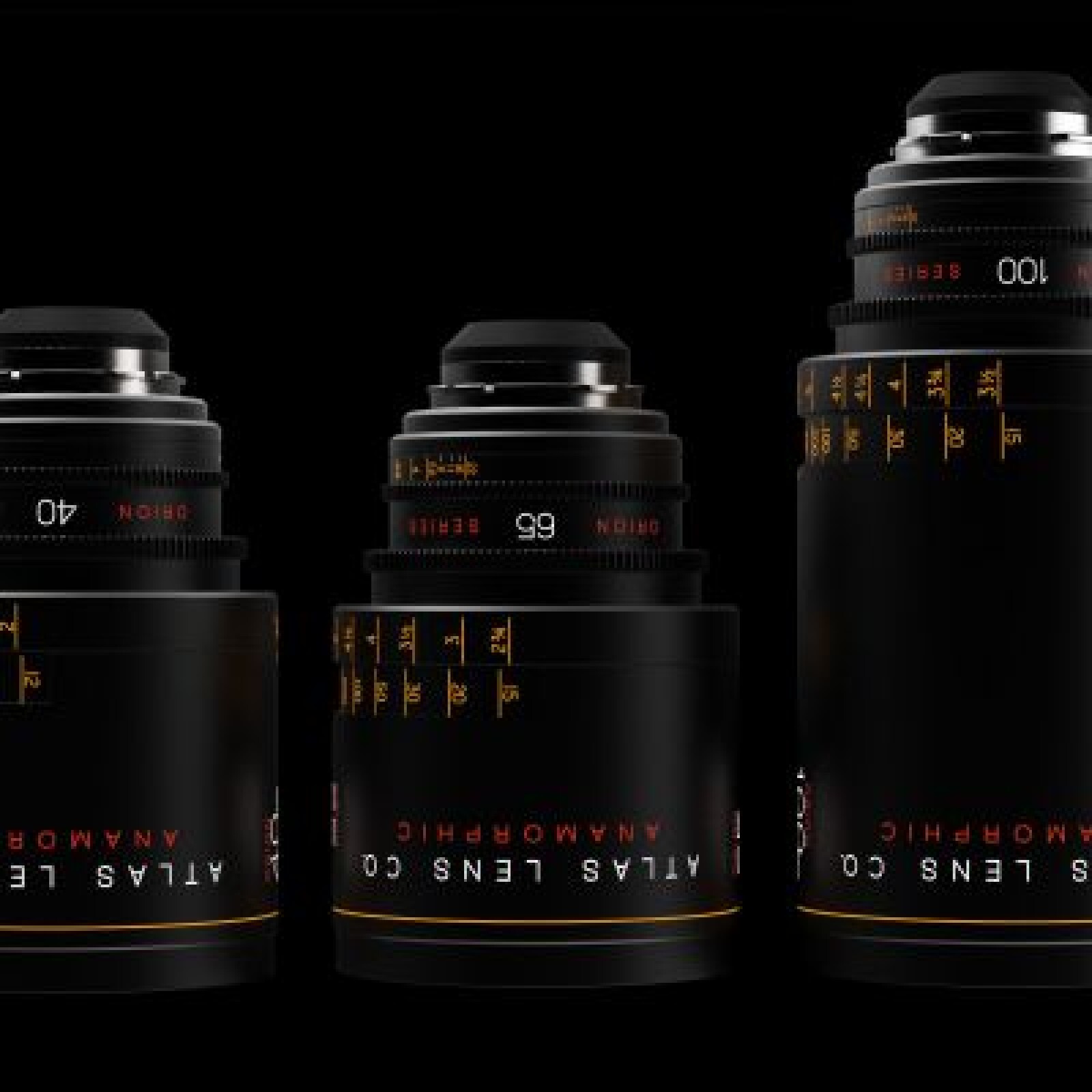 SET A Orion Atlas anamorphiques 40/65/100mm - Photo 2 sur 3
