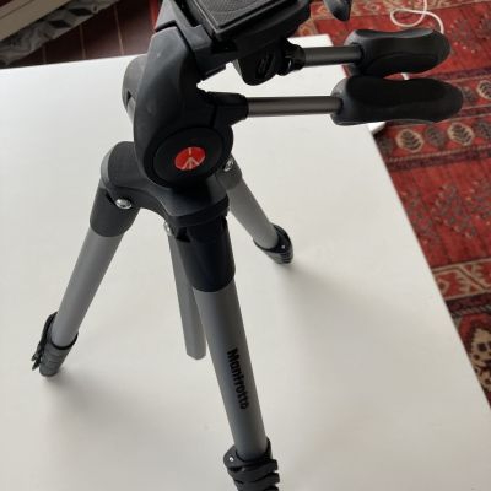 Trépied Compact Advanced Manfrotto Kit Trépied-Rotule 3D - Photo 4 sur 5