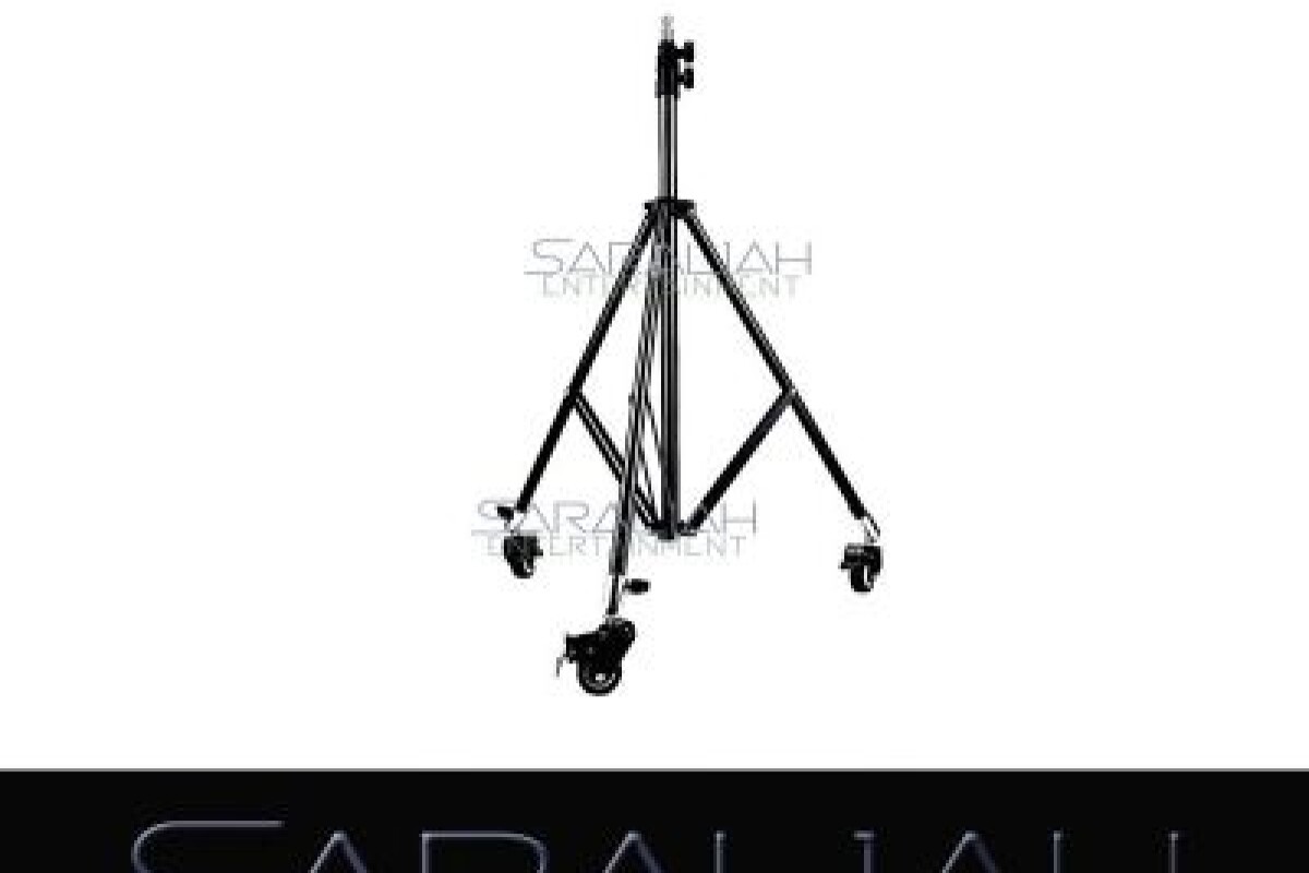 Location Manfrotto pied lumière 15 kilos roulettes - Lightyshare