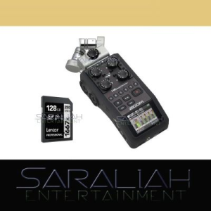 Location Zoom H6 enregistreur + carte SD 128 Go