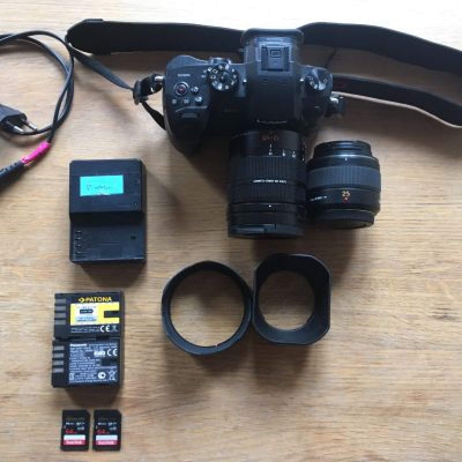 Pack gh5 avec deux objectifs 12/60 et 25 mm - Photo 1 sur 1