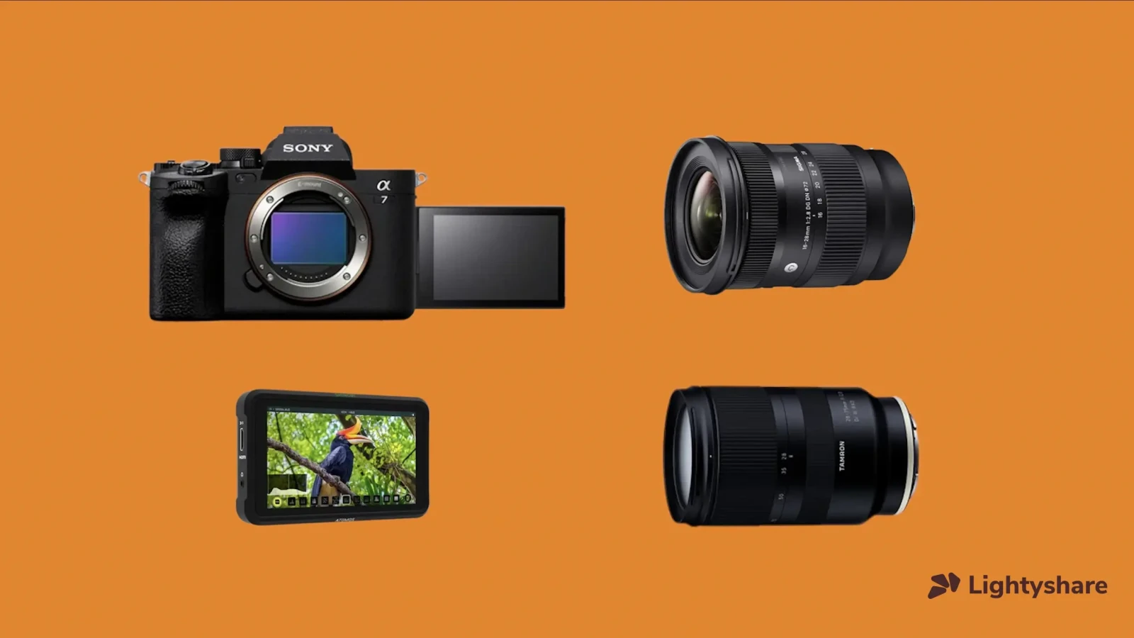 Pack Sony Alpha 7S III + Objectif + Moniteur - Photo 1 sur 1