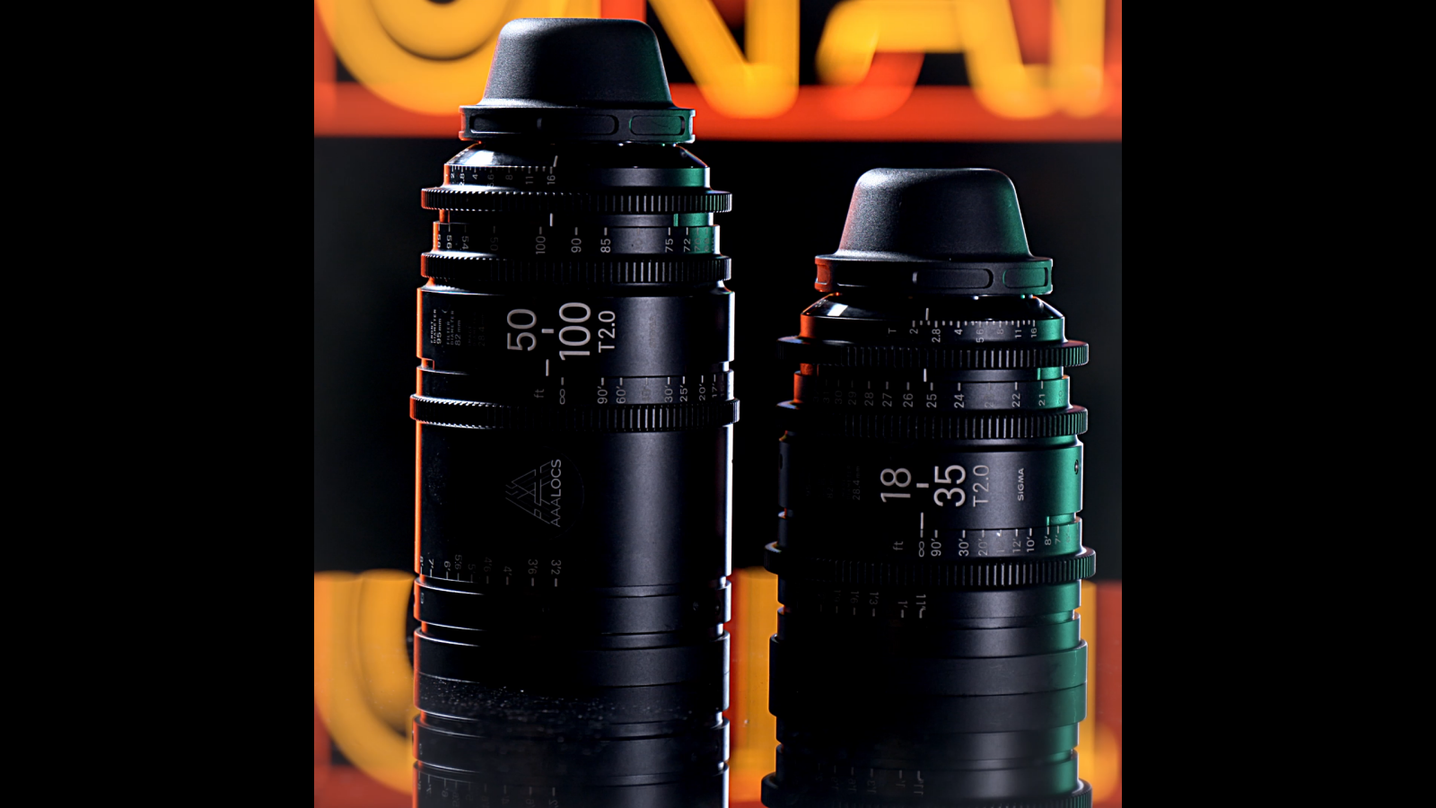 Pack sigma Ciné 18-35 et 50-100 PL - Photo 1 sur 1