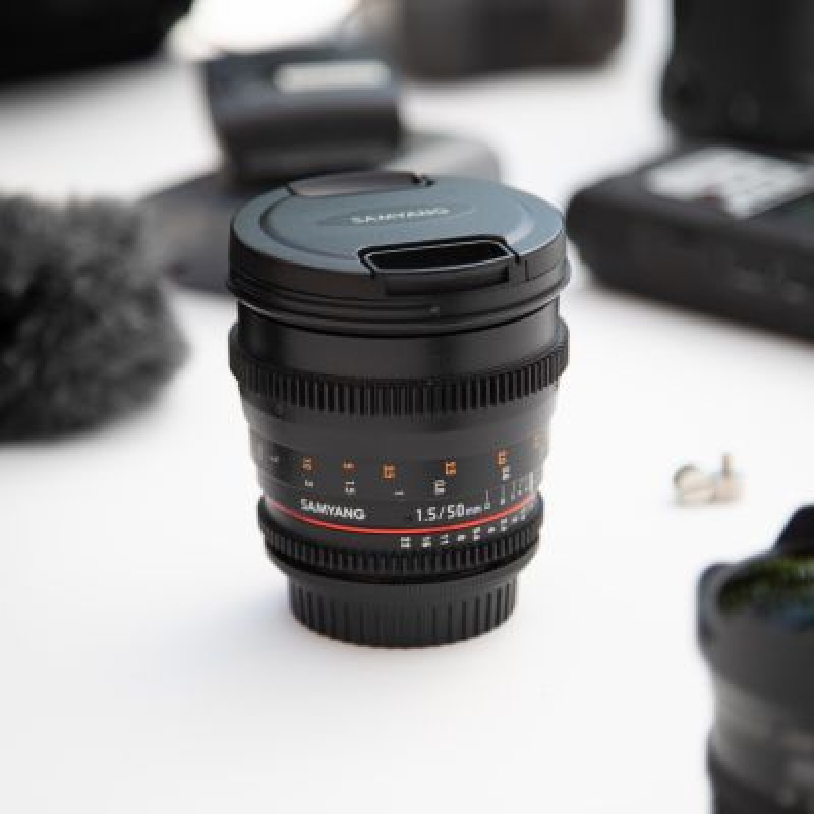 Samyang 50mm T1.5 AS UMC Bague F(Nikon) et EF ( Canon) - Photo 2 sur 2