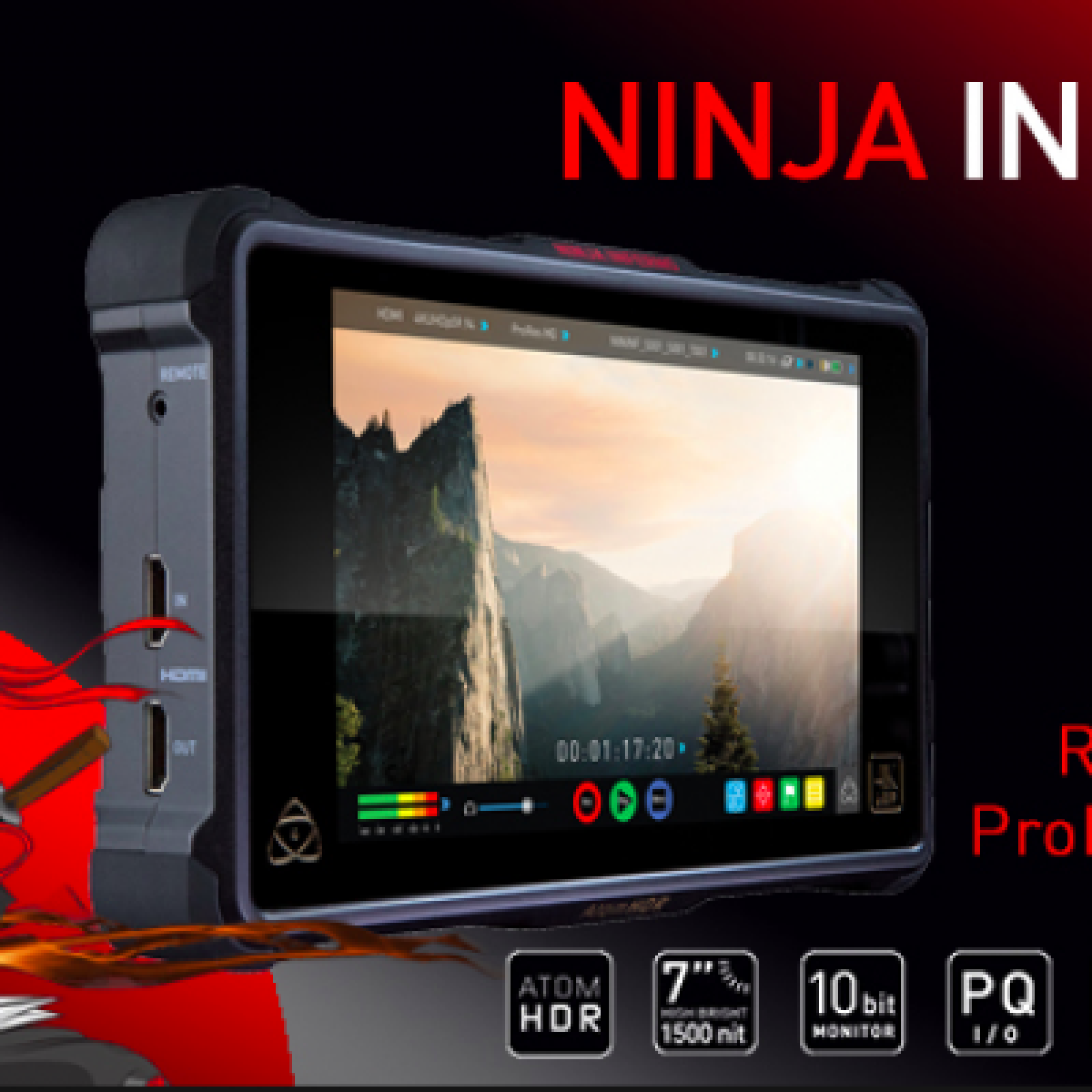 Moniteur enregistreur Atomos Ninja Inferno 4K - Photo 1 sur 2