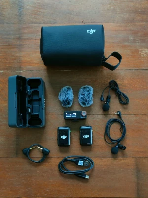 Location DJI DJI Mic 2 + Micros Cravattes