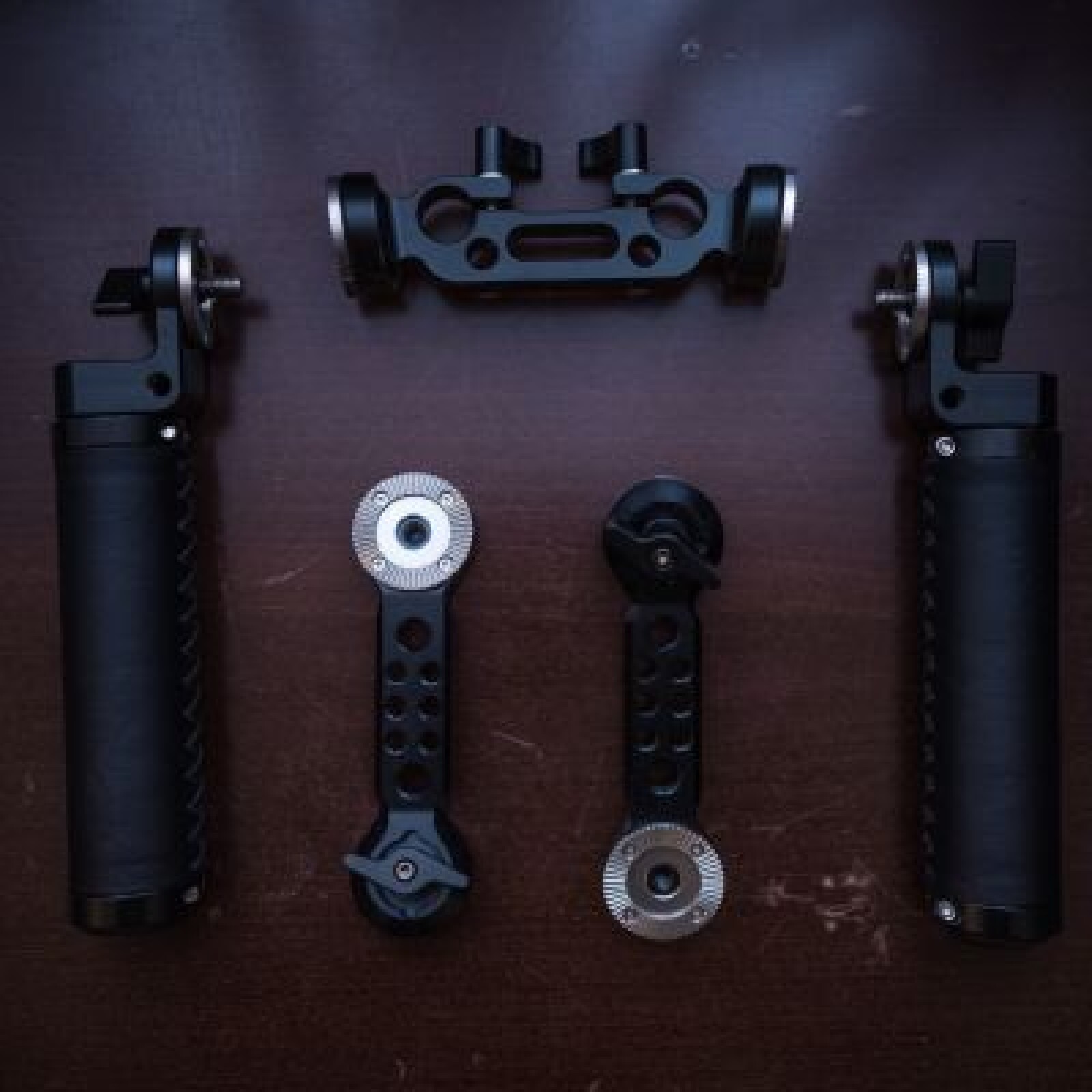 Poignées tiges 15mm pour config épaule (type Poignées Bleues, Shape, etc) - Photo 1 sur 4