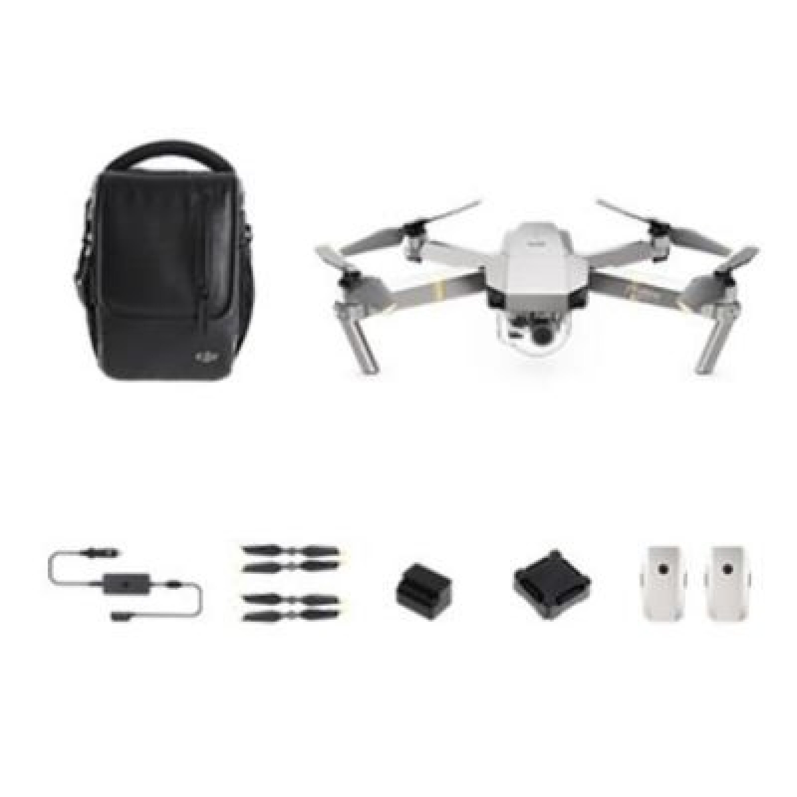 Drone DJI Mavic Pro Platinium + Fly More Pack (NEUF) - Photo 2 sur 2