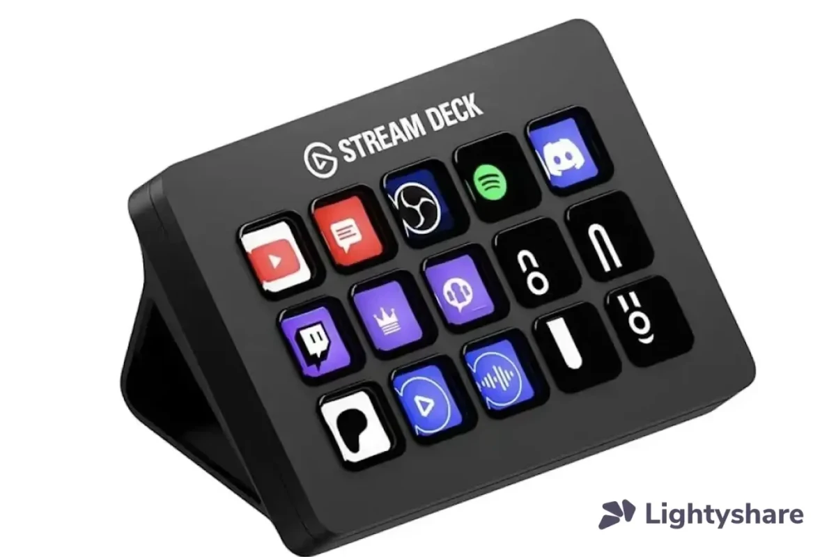 Location Elgato Stream Deck Classique - Contrôleur de production en direct - Lightyshare