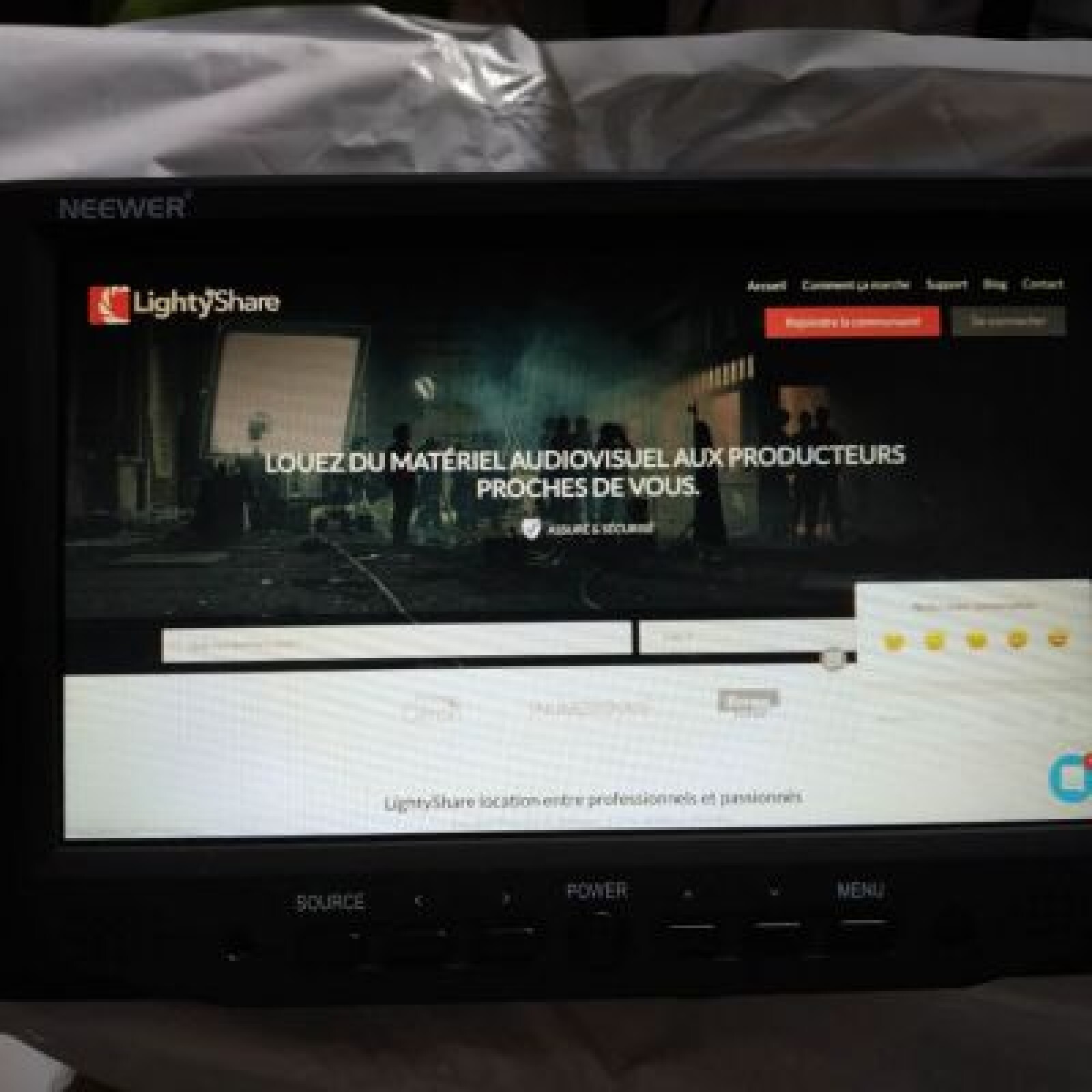 Moniteur Neewer NW708-M - Photo 2 sur 2