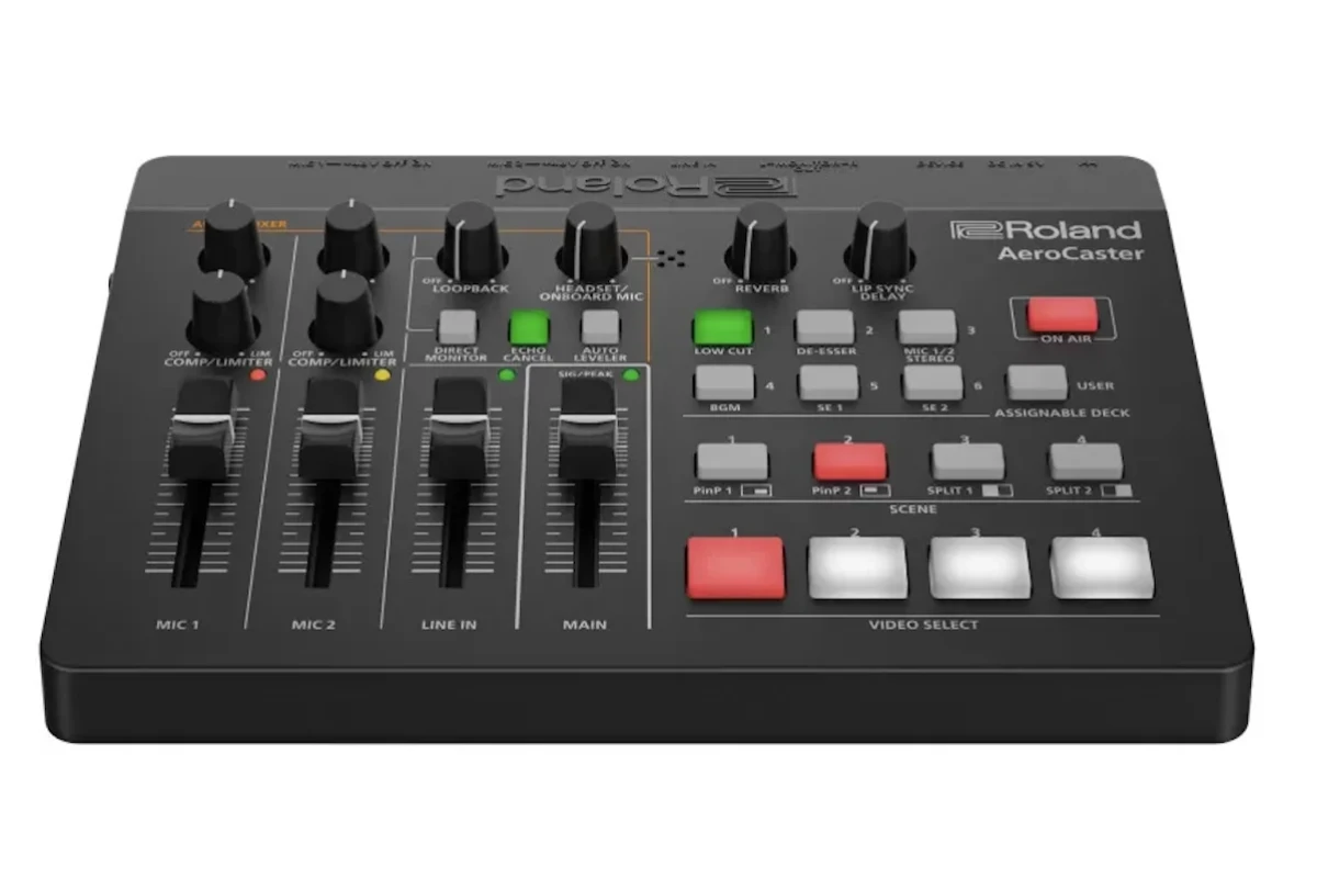 Location Roland AeroCaster Livestreaming System - Lightyshare