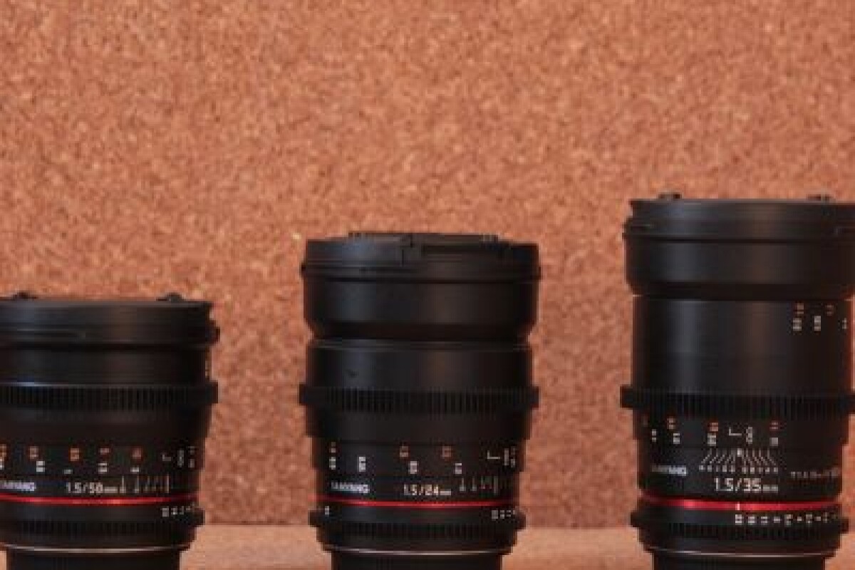 Location Pack optiques vidéo Samyang - Lightyshare