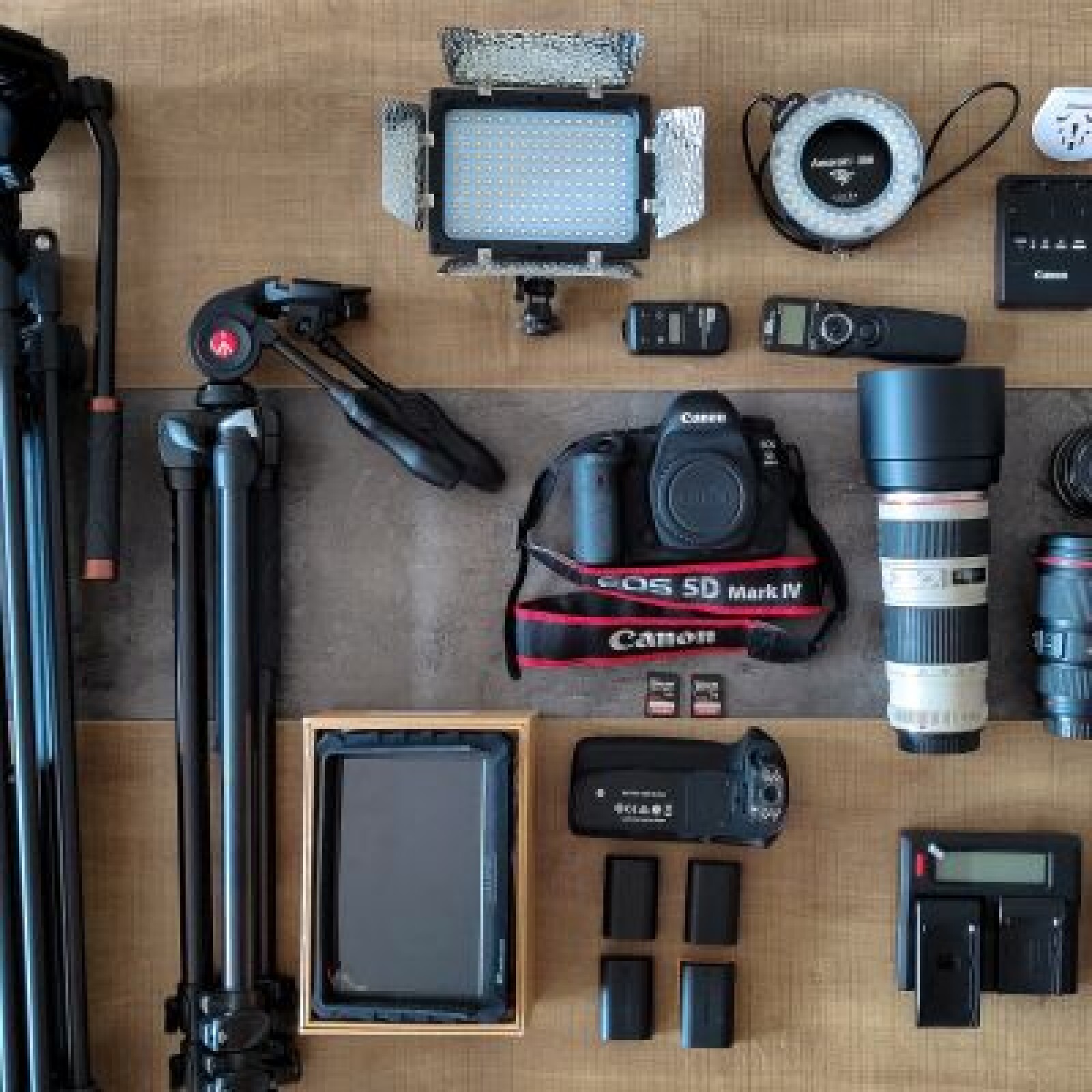 5D Mark IV + 24/35/50 mm fixe + 16/35, 70/200 mm + accessoires - Photo 1 sur 2