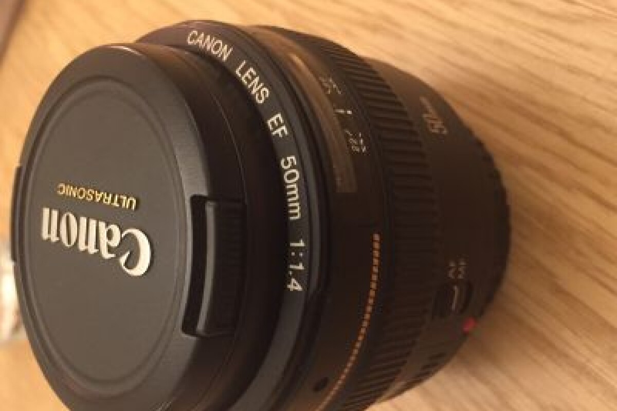 Location Objectif Canon EF 50 mm 1:1.4 - Lightyshare