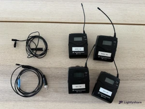 Location Kit 2 micro-cravate sans fil (Lava Mic) canaux G3