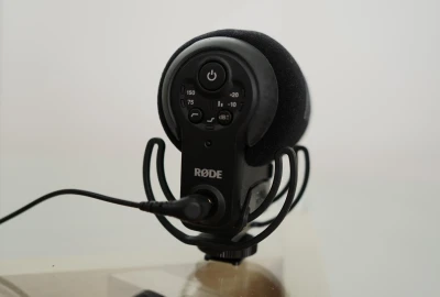 Location Rode VideoMic Pro+