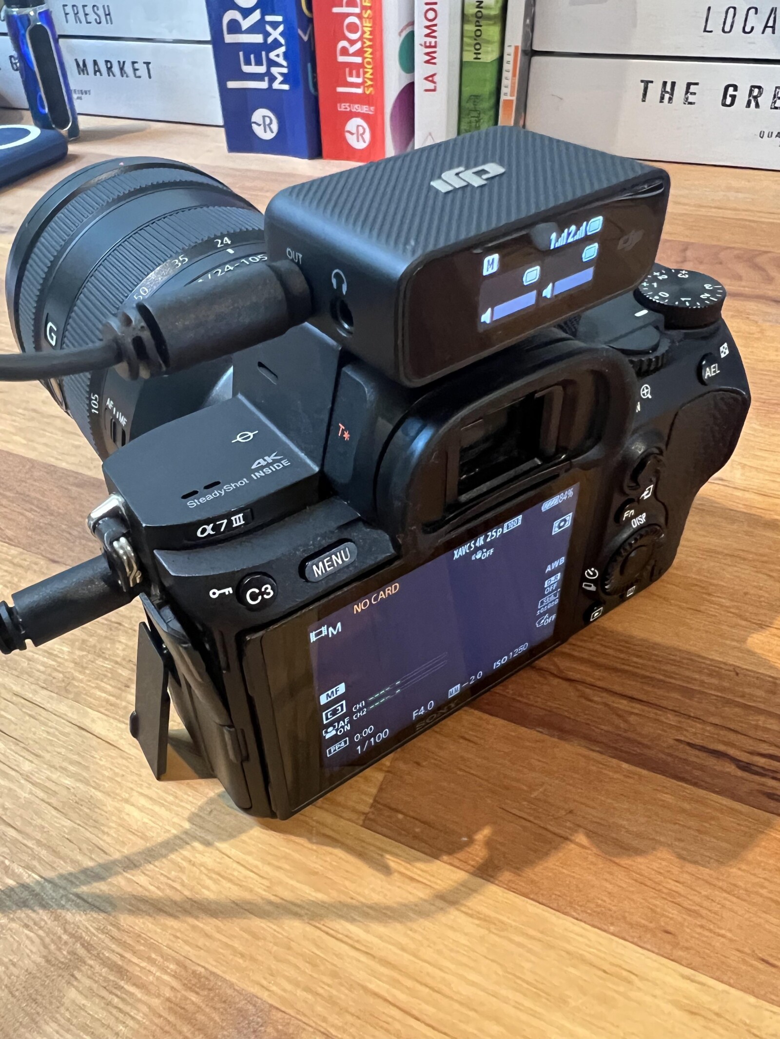 DJI MIC // 2 micro HF + 1 lavallière Röde blanc - Photo 2 sur 2