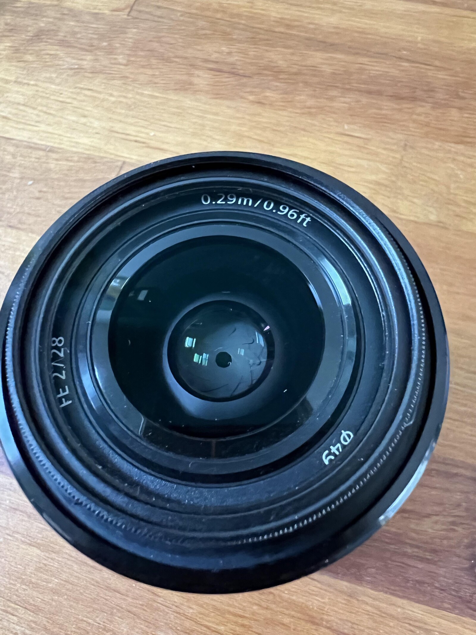 Objectif Sony 28mm f2 SEL - Monture E - Photo 1 sur 4