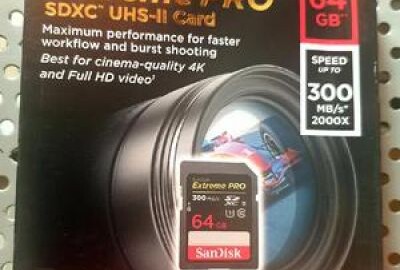 Location 64GB 300MB/s SANDISK