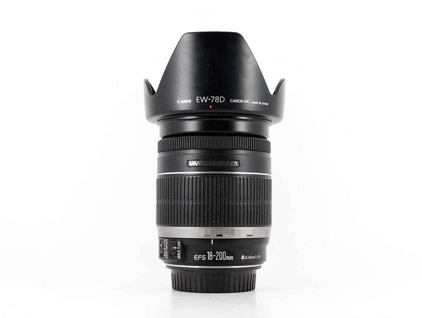 CANON 18-200mm EFS, f/3,5 / 5,6 - Photo 1 sur 2