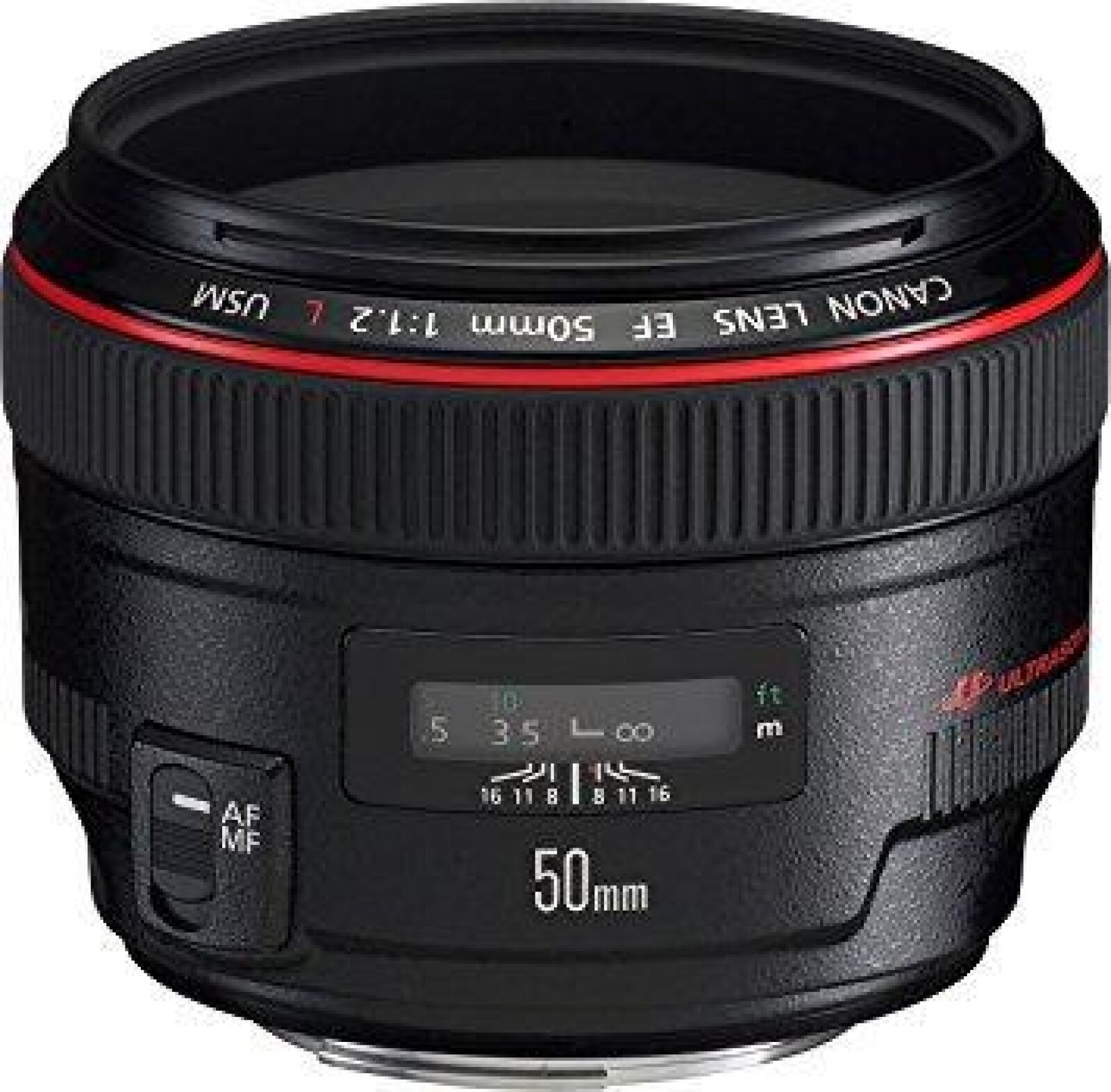 Objectif Canon 50mm USM f/1,2 L - Photo 1 sur 1