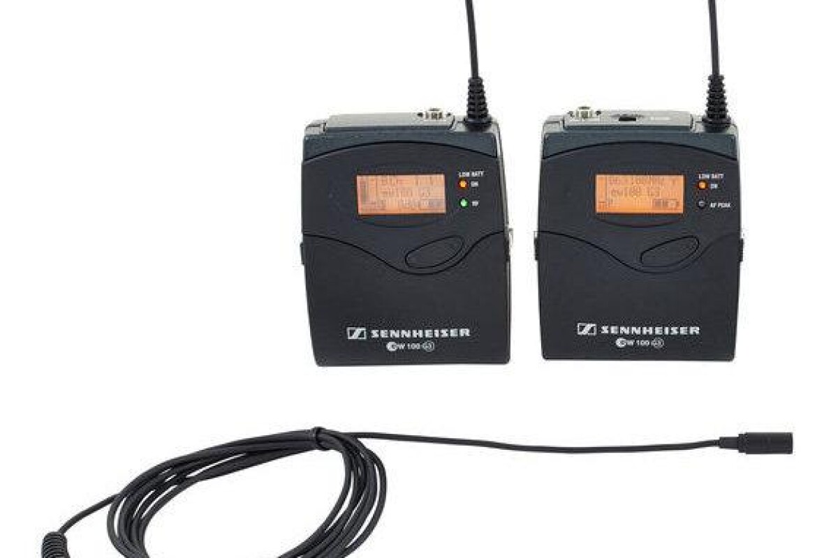 Location Micro-cravate Sennheiser HF EW100 G3 - Lightyshare