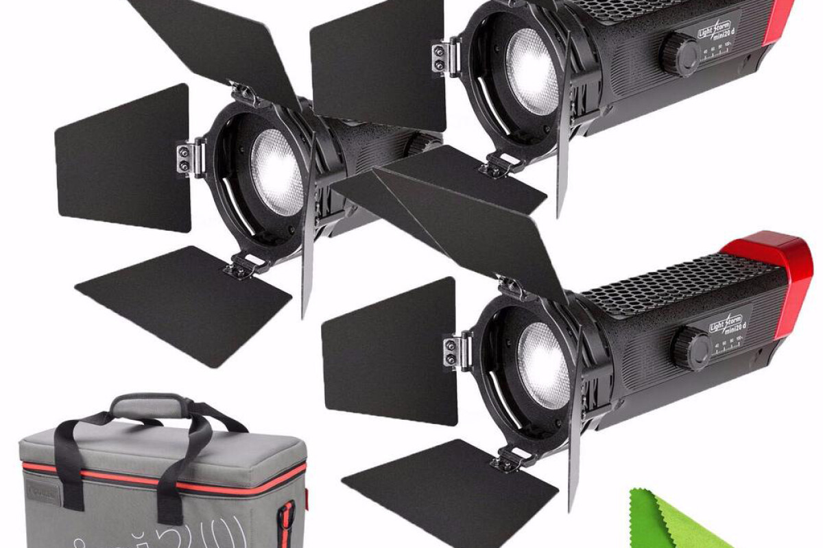 Location Kit LED APUTURE Mini fresnel_20ddc - Lightyshare