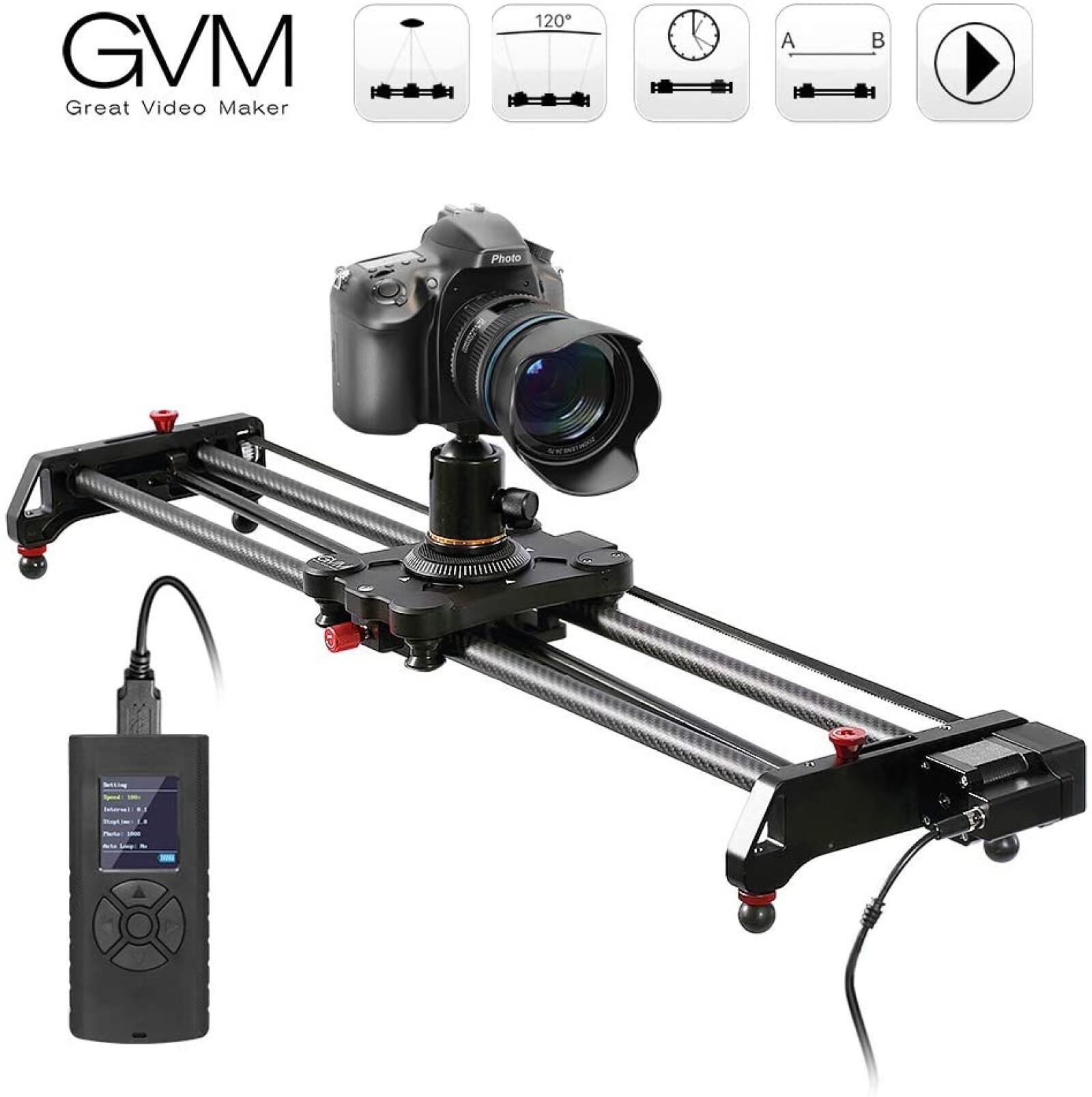 Great Video Maker Slider Motorisé - Photo 1 sur 7