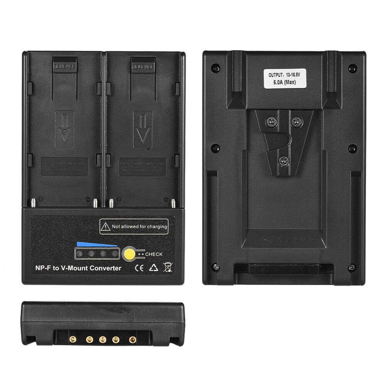 NP-F to V-Mount adaptateur - Photo 2 sur 4