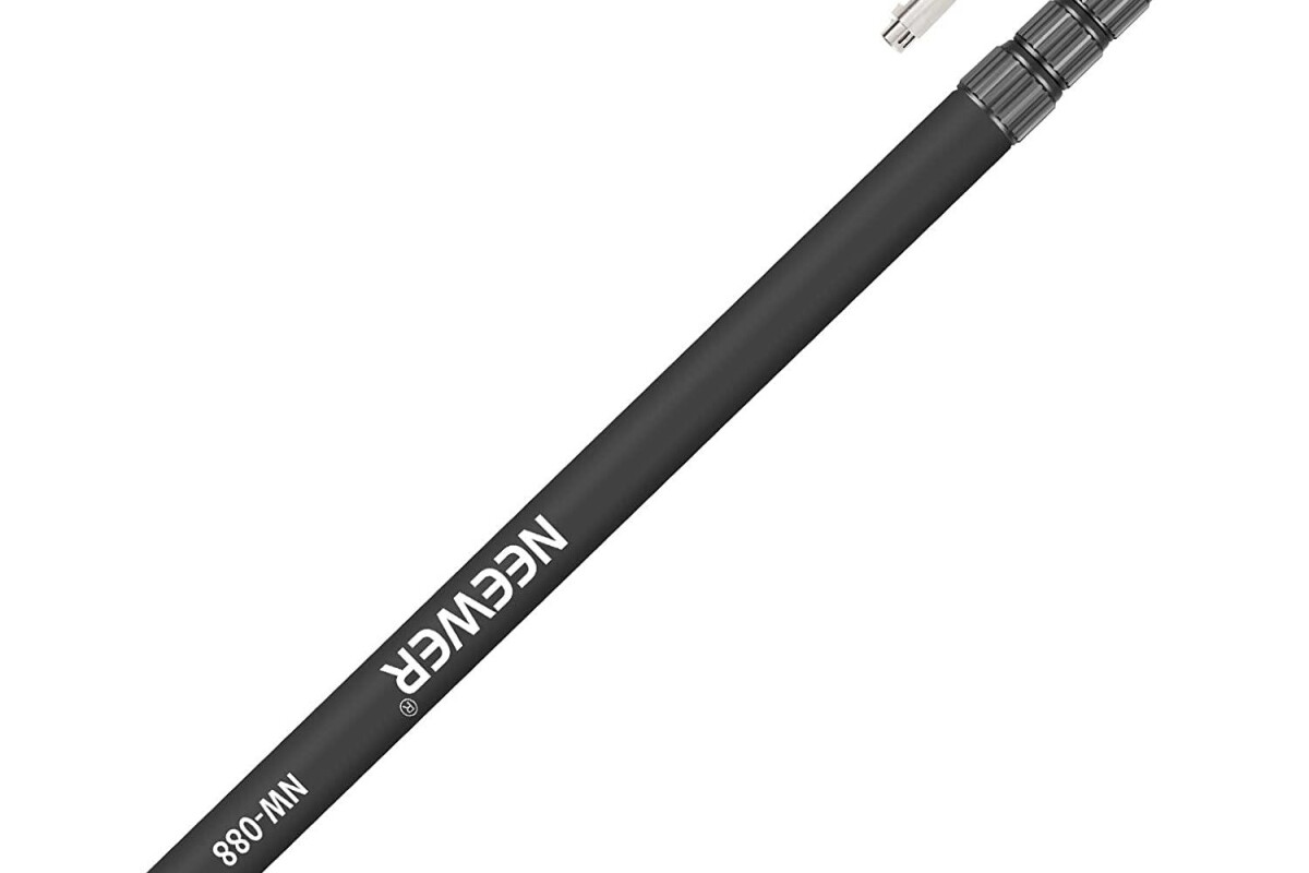 Location Perche télescopique 86-301cm, XLR intégré - Lightyshare
