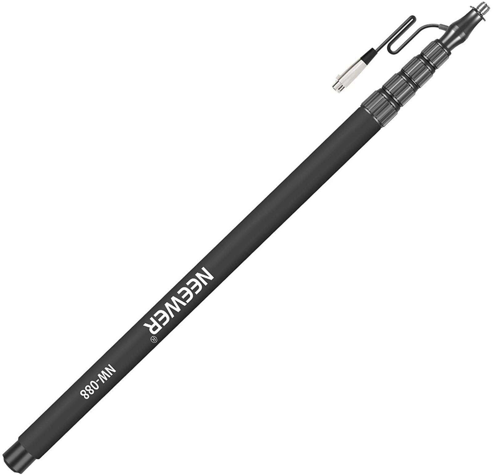 Perche télescopique 86-301cm, XLR intégré - Photo 1 sur 6