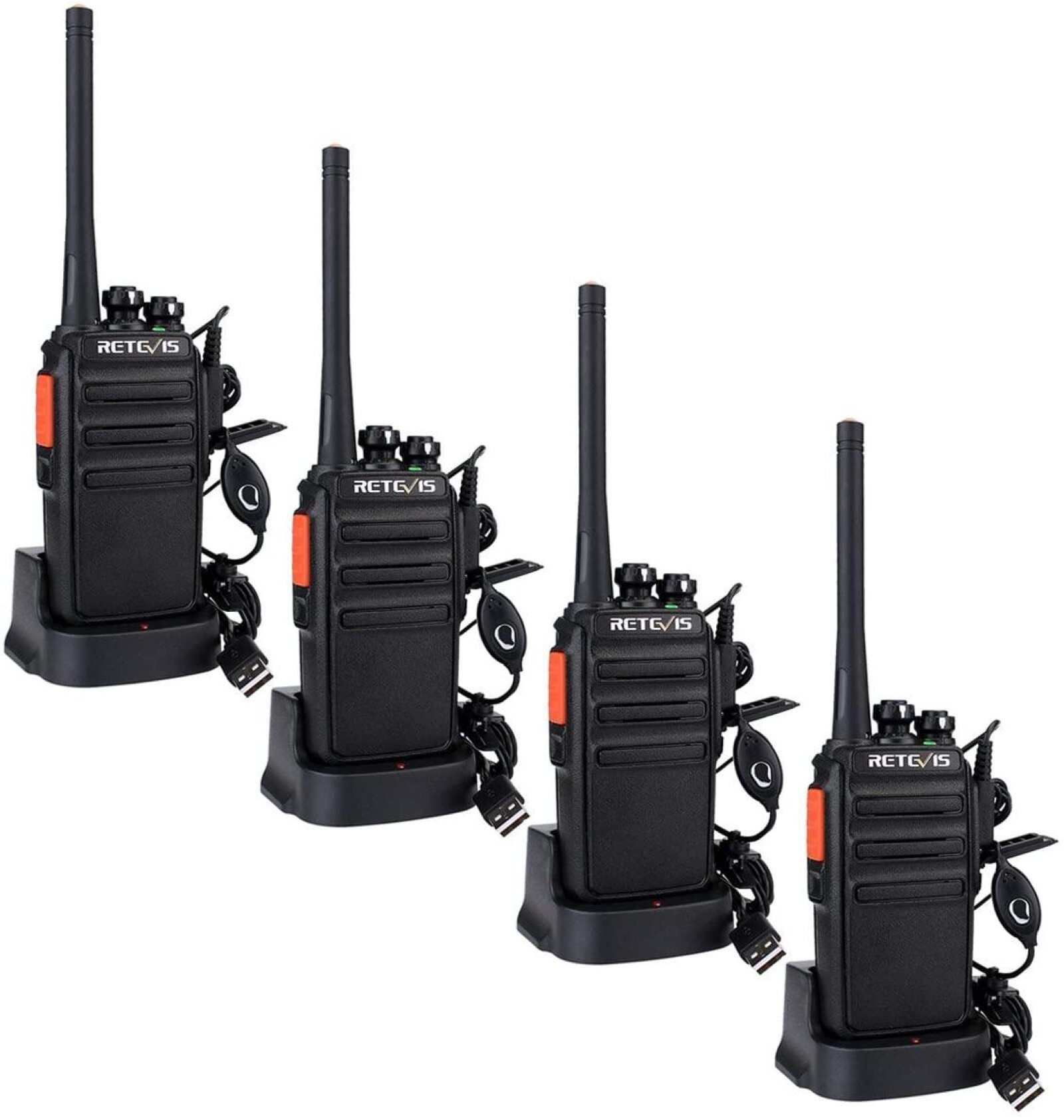 4 Talkie Walkie Retevis RT24 Plus  - Photo 1 sur 4