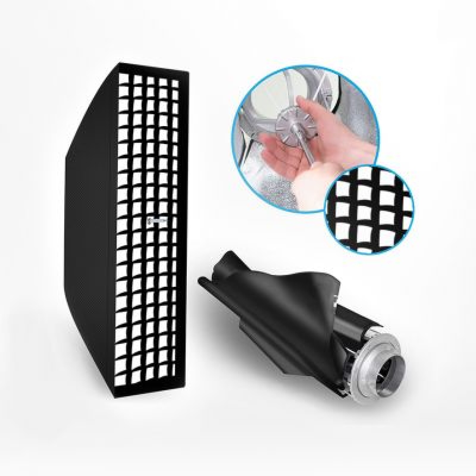 Softbox Striplight  30 cm x 120 cm  Bowens - Photo 1 sur 3