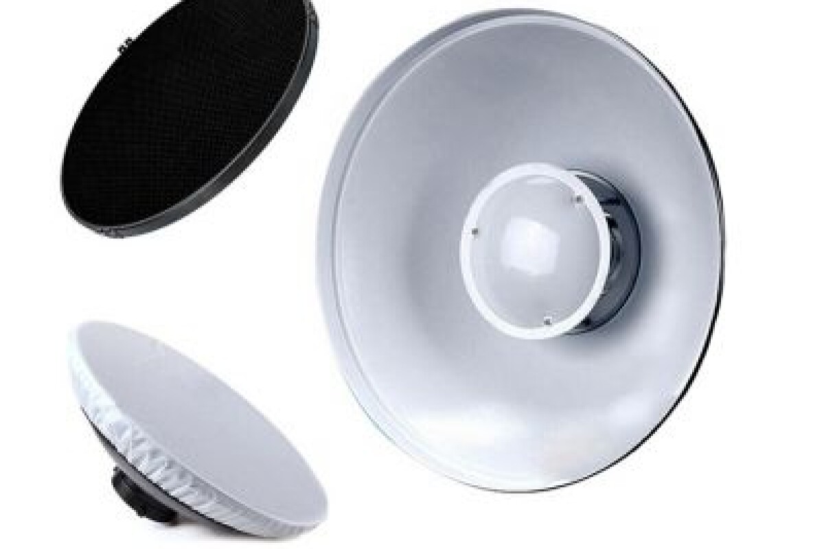 Location Bol beauté 55 cm Blanc + Diffuseur + grille nid d'abeille - Lightyshare