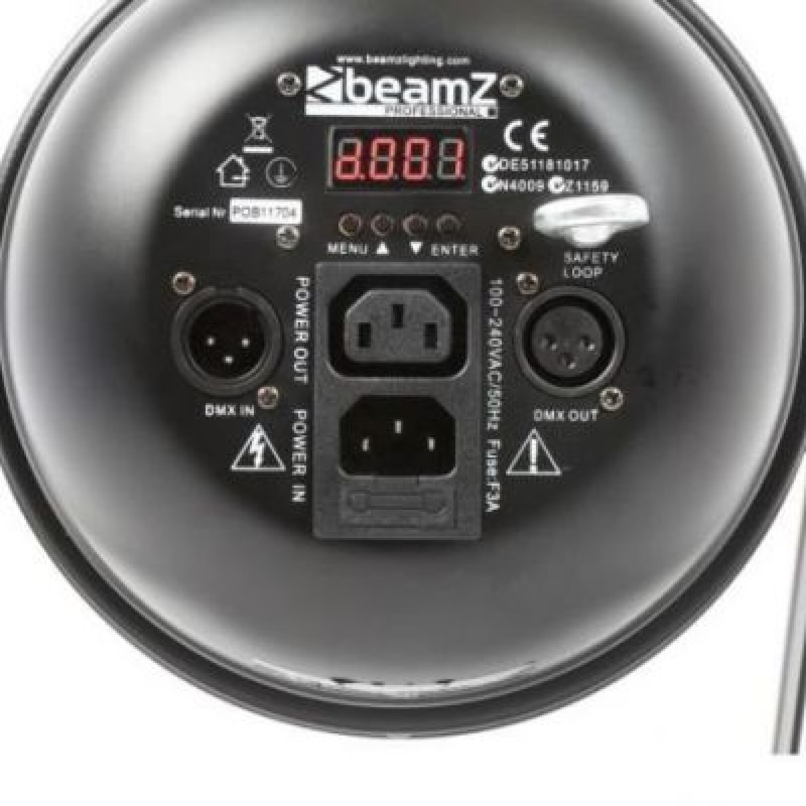 Kit 2 x  Projecteur multicolore LED 18 x 12 watts RGBW  +  télécommande - Photo 3 sur 3