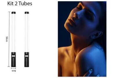 Location Torche  Led RGB sur batterie autonome