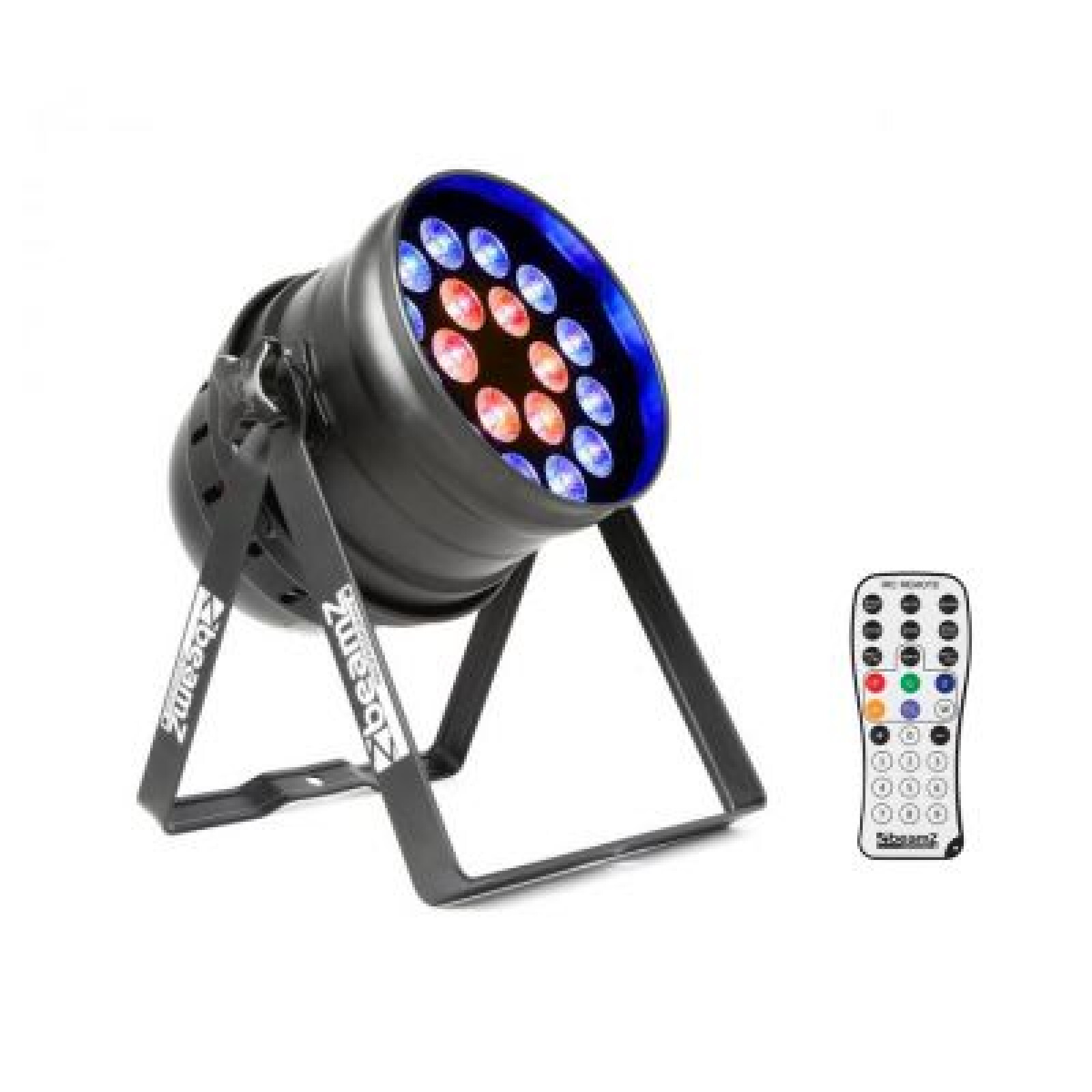 Grand Par Led  18 x 12 watts RGBW  (Puissant)  +  télécommande - Photo 1 sur 3