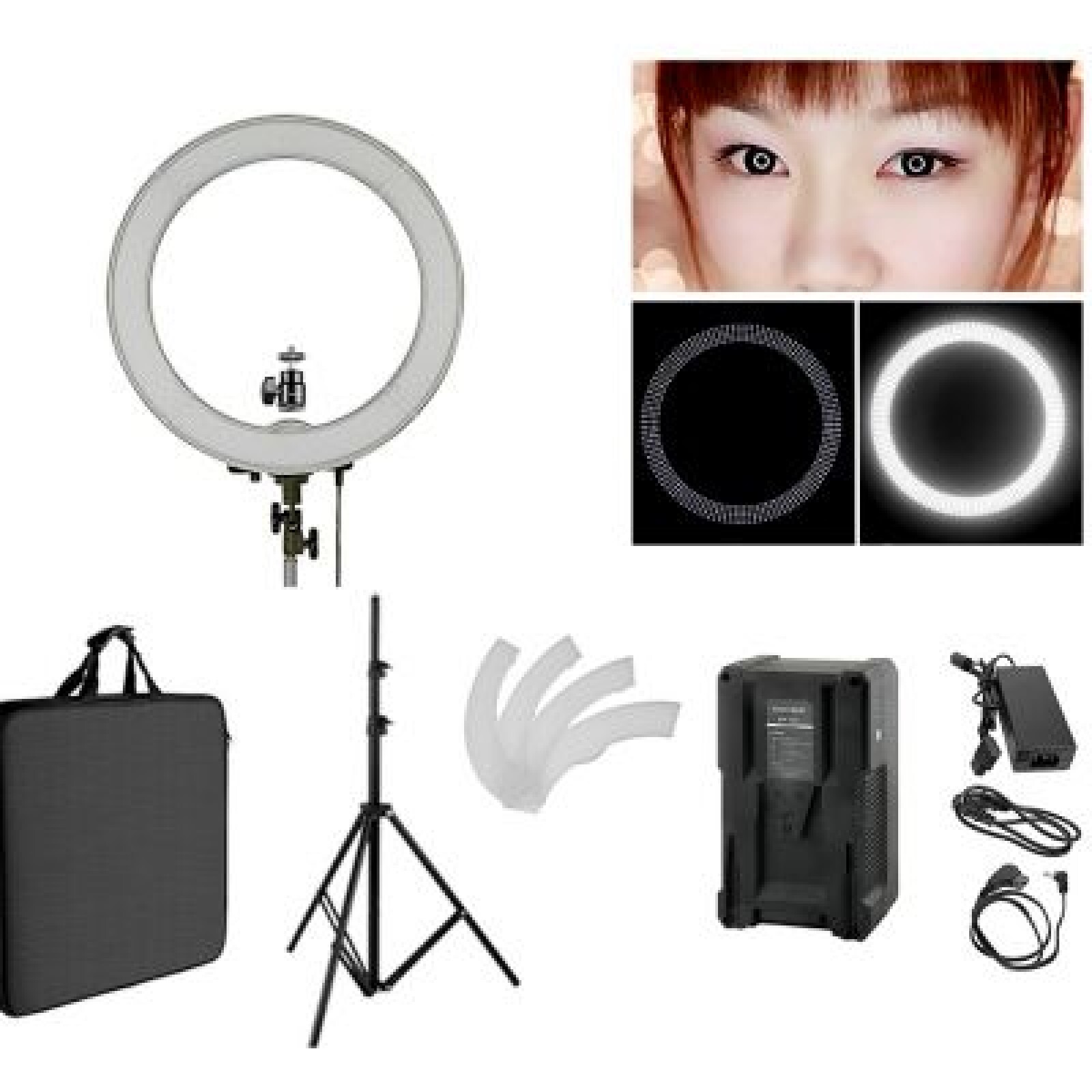 Ring Led 3200 K / 5600 K Dimmable - Photo 1 sur 1