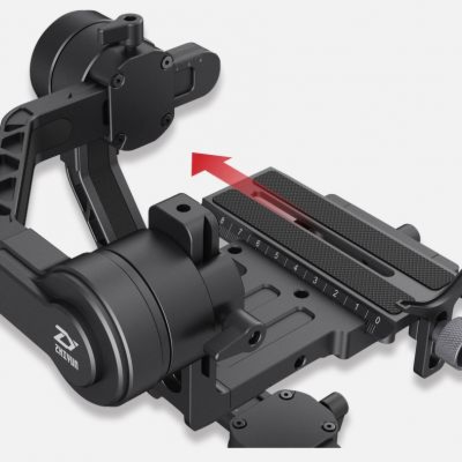Stabilisateur Zhiyun crane 2 + Follow focus + Poignée handle - Photo 3 sur 5