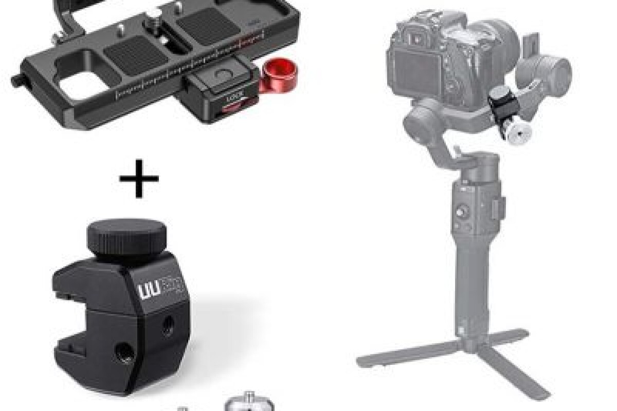 Location Kit de montage déporté pour Blackmagic Pocket 4K sur Gimbal  (Ronin S ou Zhiyun) - Lightyshare