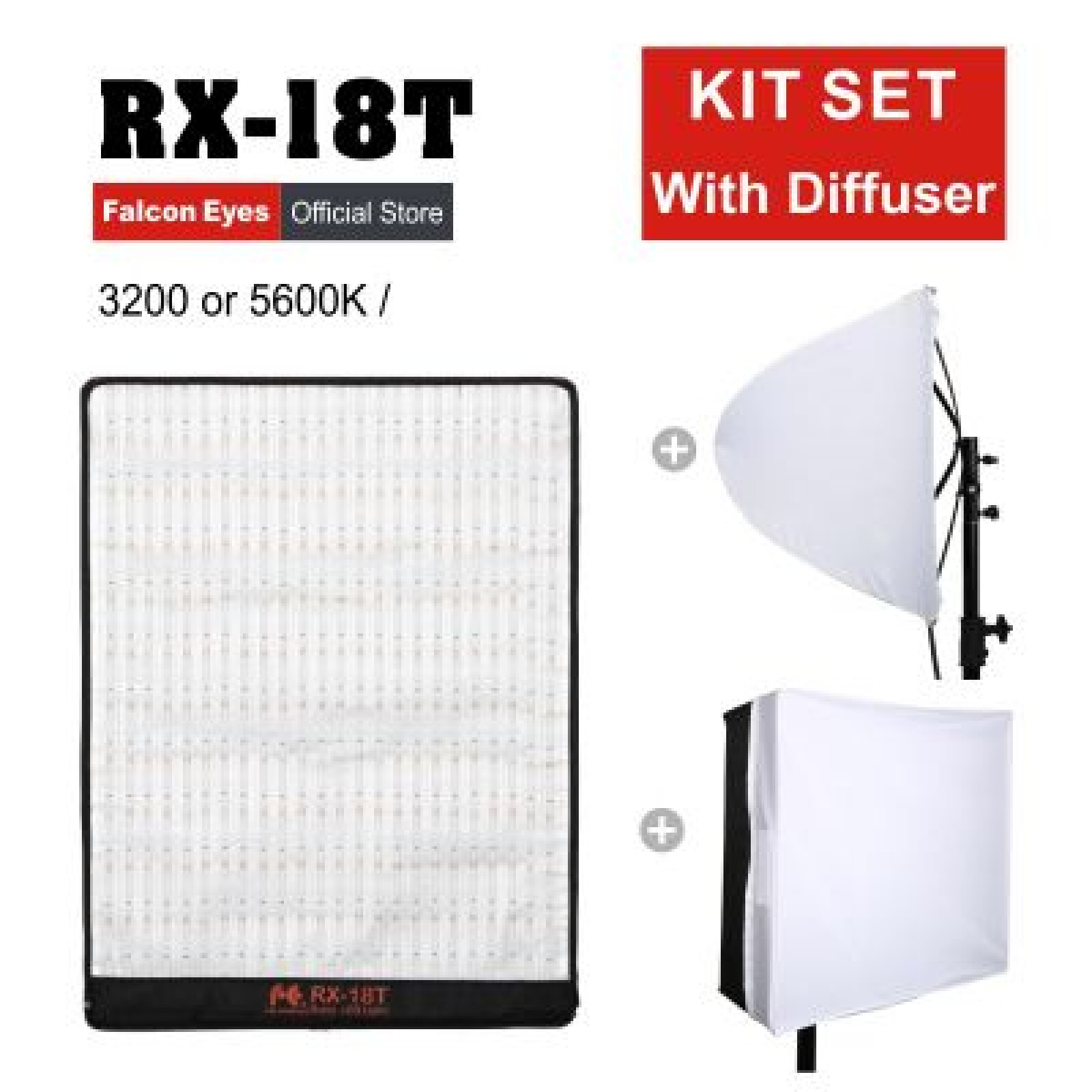 Light panel Falcon Eye RXT18 100W - Photo 1 sur 5