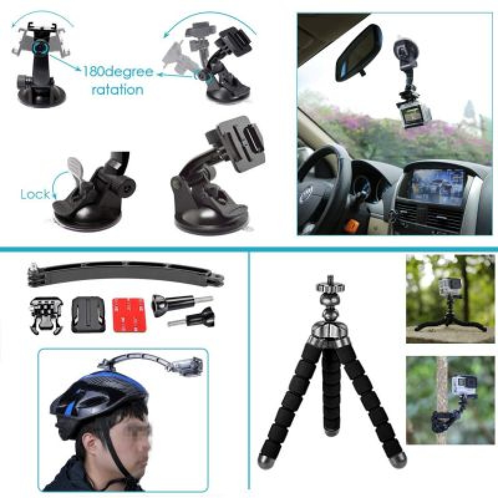GoPro Hero 6 black - pack - Photo 3 sur 5