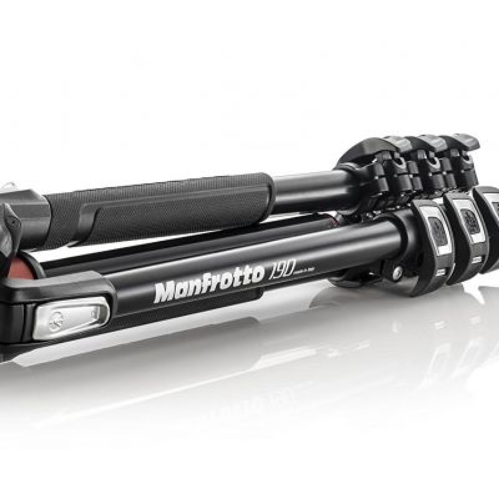 Trepied Manfrotto + tête fluide - Photo 1 sur 5