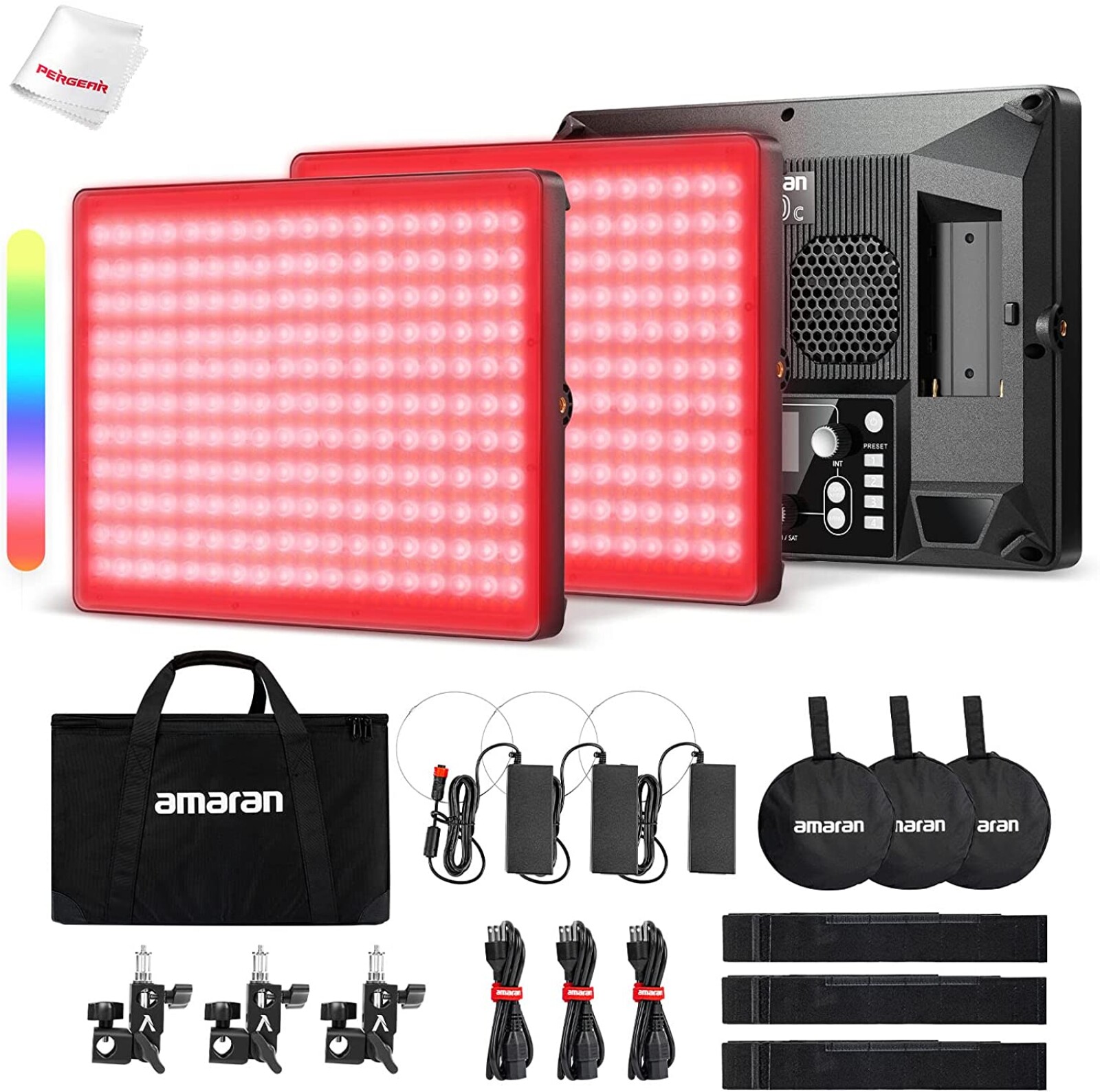 Lights Kit-  3 X Aputure P60C - Photo 2 sur 2