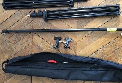 Location Manfrotto kit support de fond H 2.50 x L 2.98 m (1314B)